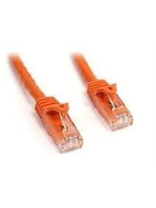 StarTech N6Patch7Or 7Ft Orange Snagless Cat6 Utp Patch Cable