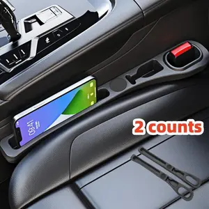 Car Seat-Gap Filler, Durable & Leak-proof PVC Car Seat-Gap Filler, Universal Car Interior Accessories for Stowing & Tidying