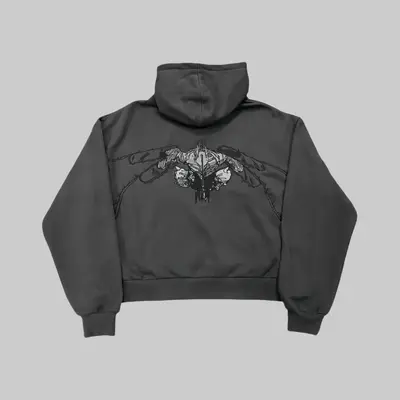 Hirono Zip Up Hoodie - TikTok Shop