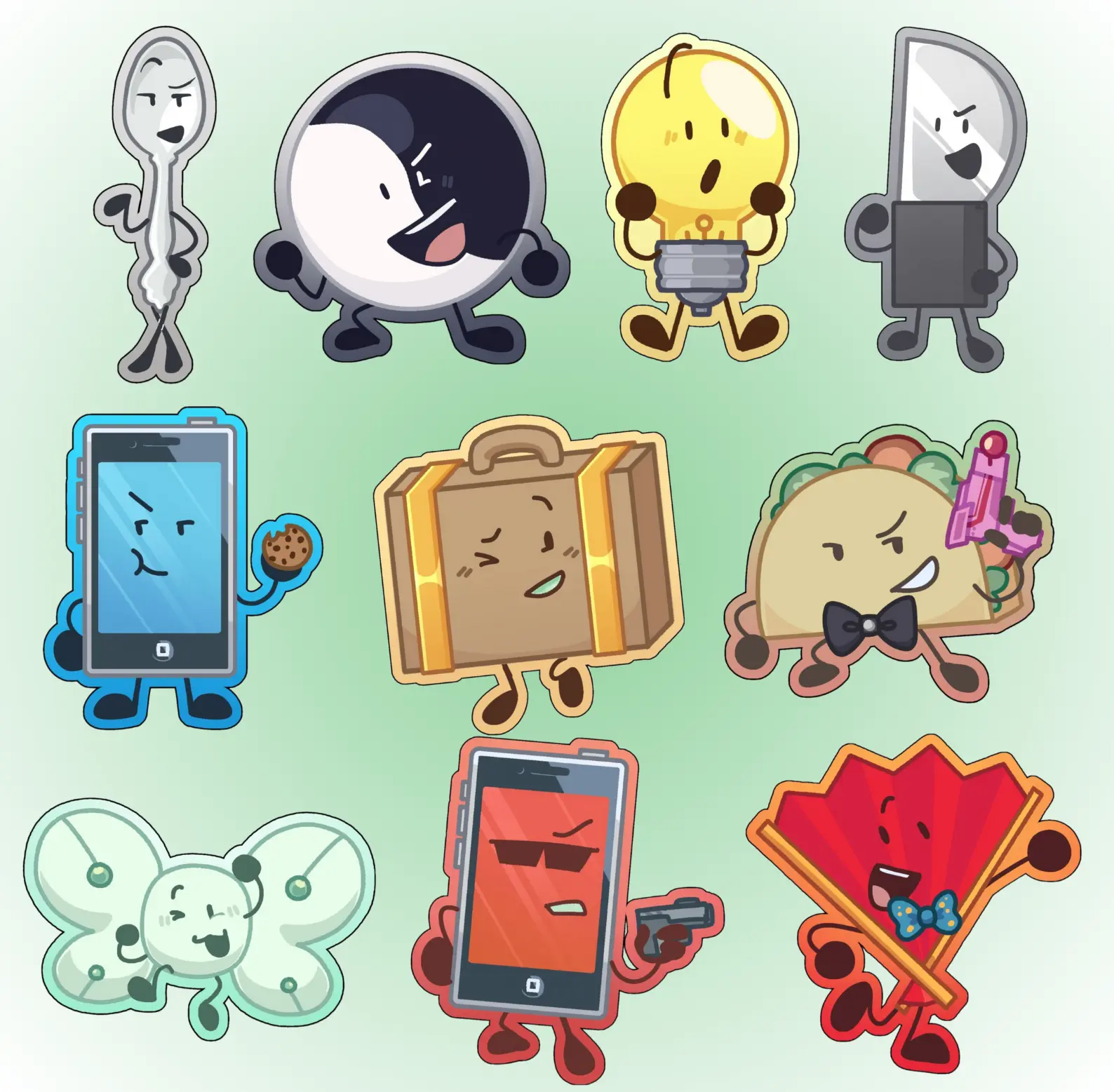 Inanimate Insanity Acrylic Keychains, Unique Keychains for Personal Style, Cute Keychains for Bags and Keys, Durable, Lightweight and Perfect for Personal Style, Collecting and Gifting