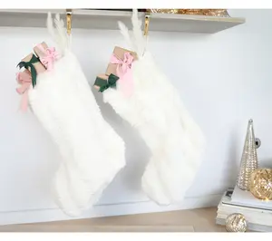 BFF Collection Oversized Slouched Faux Fur Stocking BFF Collection Oversized Slouched Faux Fur Stocking