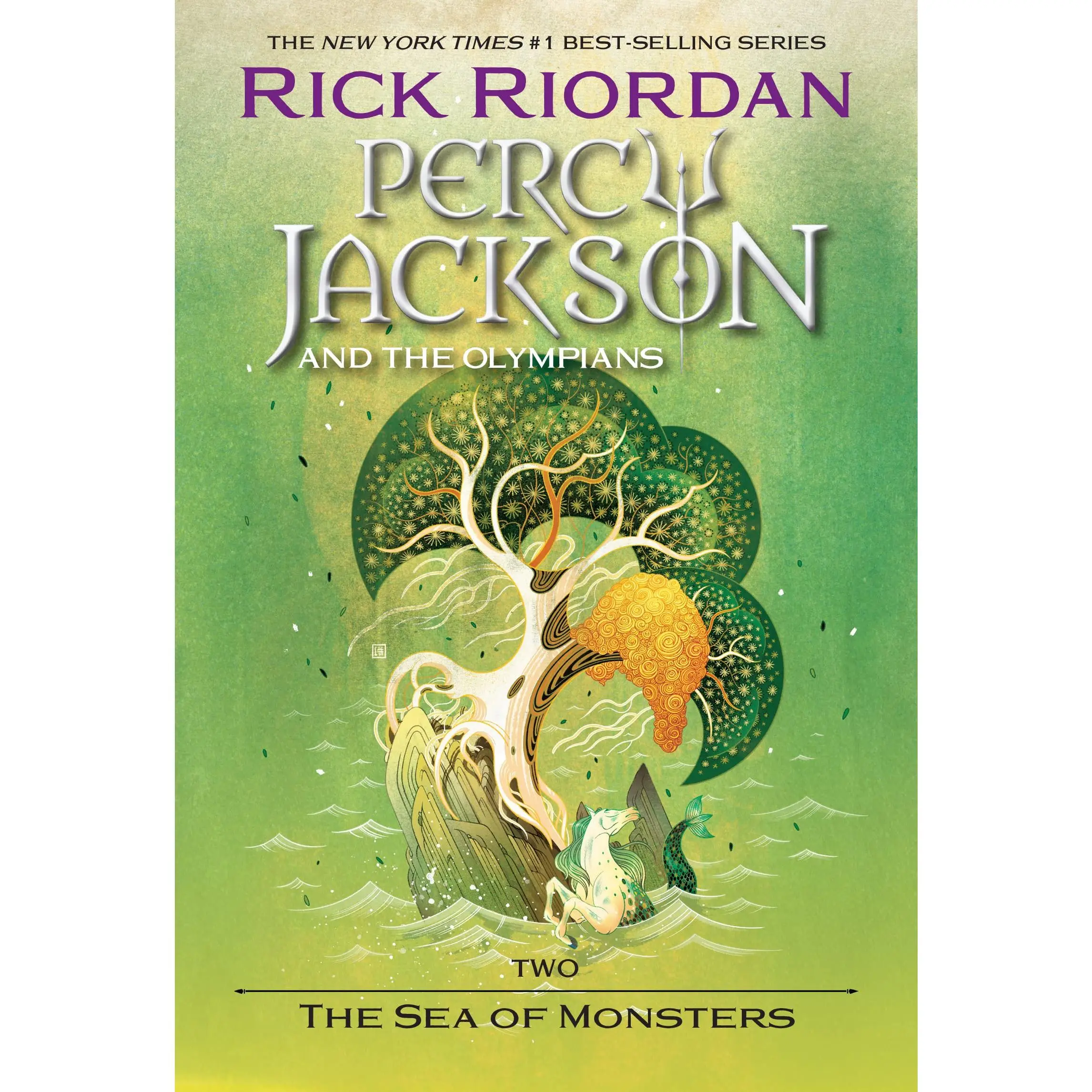 Percy Jackson and the Olympians, Book Two: The Sea of Monsters -- Rick Riordan - Paperback