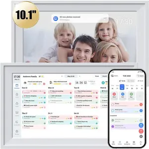 10.1" Digital Calendar with IPS  Screen -   Calendar & Planner with Free App Control, Sync & Custom , Ideal  Office Management Tool