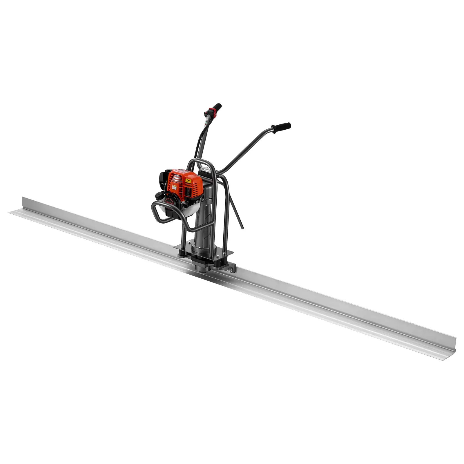 【SummerFinds】VEVOR Gas-Powered Concrete Power Screed Leveling Tool, 12ft Aluminum Board, 1.16HP 4-Stroke Engine, Adjustable Height Handle, Support Legs for Driveways, Floors, Patio Finishing, Power Tools