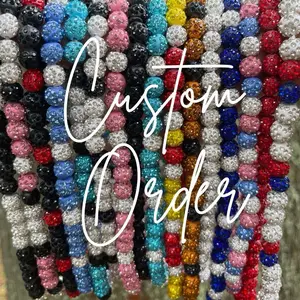 GS Baseball Mama Custom Baseball Drip Necklace - Stretchy Design with Multiple Sizes and Color Options