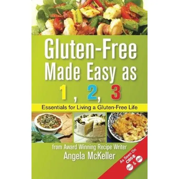USED Book - Gluten-Free Made Easy As 1,2,3: Essentials For Living A Gluten-Free Life by Angela McKeller (Paperback) - english