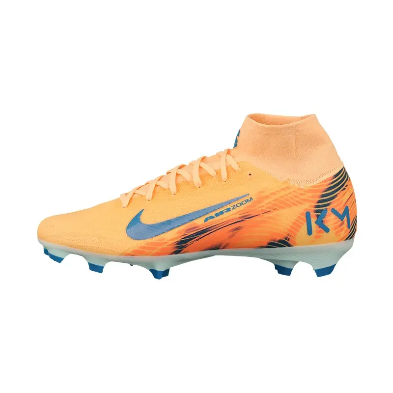 Nike Zoom Mercurial Superfly 10 Pro FG Kylian Mbapp Melon Tint Comfort Soccer Cleats Unisex Igloo Neo Turquoise IM9321-801