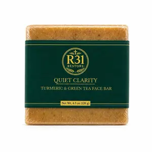 Quiet Clarity - Turmeric & Green Tea Face Bar