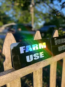 Custom Farm Use License Plate - Unique Design  - Ideal for Farm Use and Community Engagement