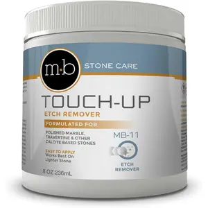 Touch-Up Etch Remover Marble Polishing Powder, Watermarks Remover, 8 oz Can, Spot Polish Water Stains, Rings or Etches, Marble Polishing for Calcite-Based Stone Household household items stain remover spray mop soap