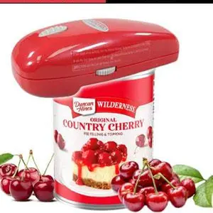 One Touch Automatic Can Opener - Hands Free - No Sharp Edges - Perfect for Arthritis and Mobility Aid