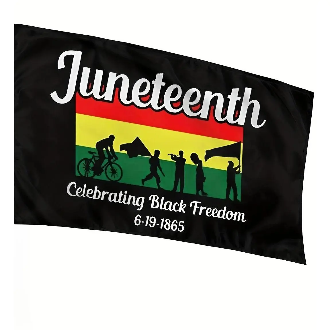 3x5ft Celebrate Juneteenth with this Single - Perfect for Outdoor and Indoor Decor, Parades Banners