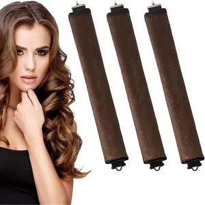 Heatless Hair Curler Set, 3 Counts/set No Heat Hair Curling Tool, Hair Styling Accessories for Women & Girls, Sleeping Hair Curler, Hair Styling Tool, Hair Curling Rods