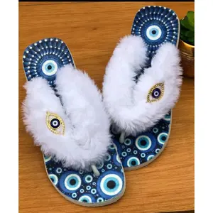 Evil eye flip flops Evil eye flip flops