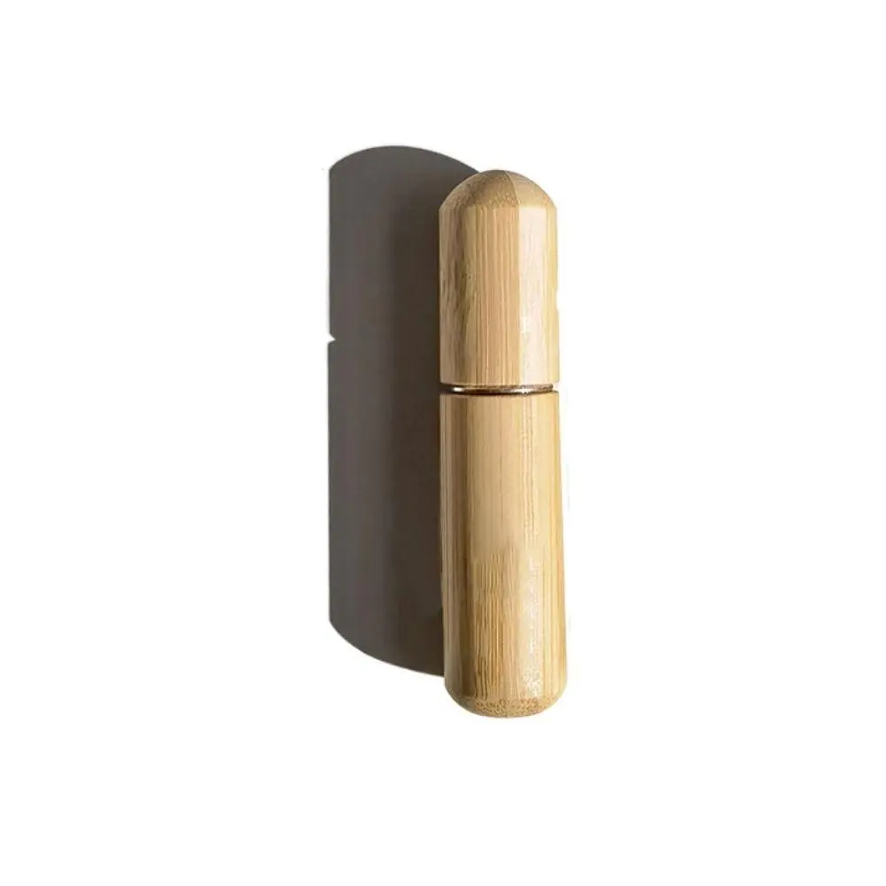 5/8ML New Refillable Perfume Bottle Mini Bottom Filling Liner Bamboo Spray Bottle Wood Liquid Container Travel