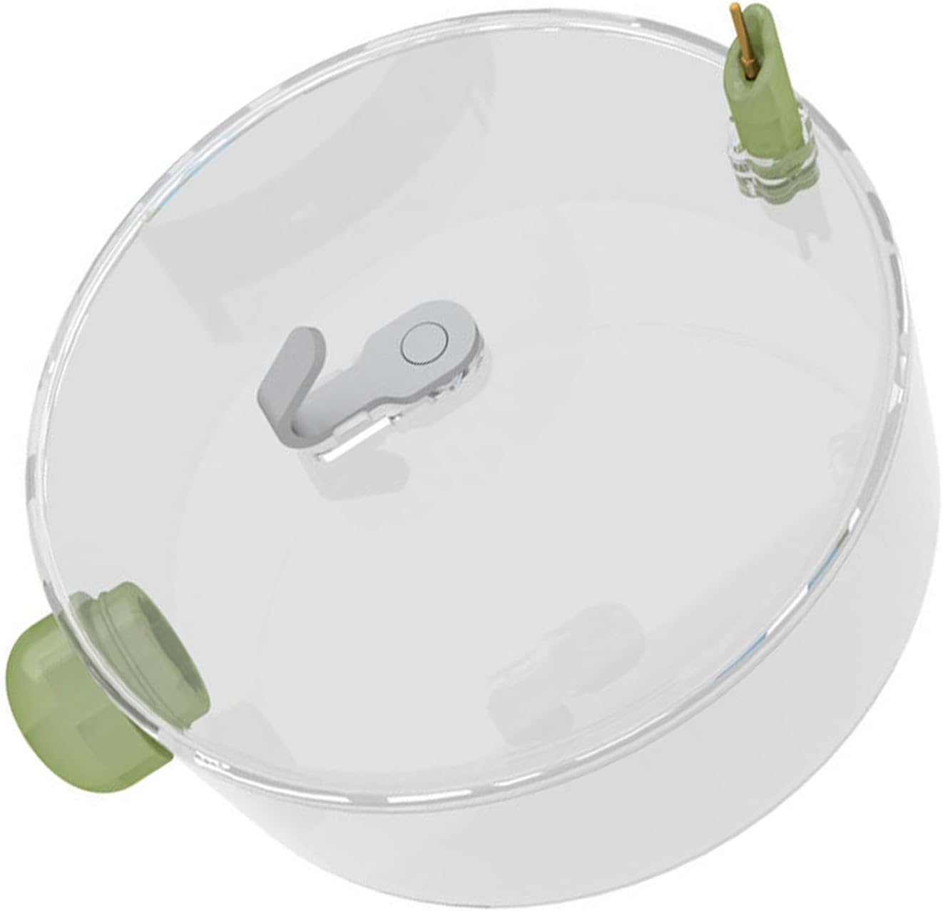 350ml Touch-Activated Automatic Bird Water Feeder (Color Random) - Anti-Corrosion Hanging Cage Attachment, Leak-Proof Low-Waste Bird Feeding Tool for Small-Medium Parakeets, Pet Supplies Feeding Tools, Bird Supplies
