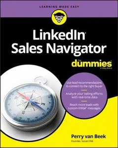 USED-Linkedin Sales Navigator for Dummies by Van Beek, Perry (Paperback)