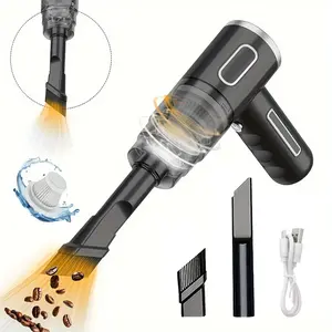 Portable Handheld Vacuum Cleaner, Rechargeable Cordless Vacuum Cleaner, Household Cleaning Tool for Home, Keyboard & Sofa Use, Lightweight Handheld Vacuum