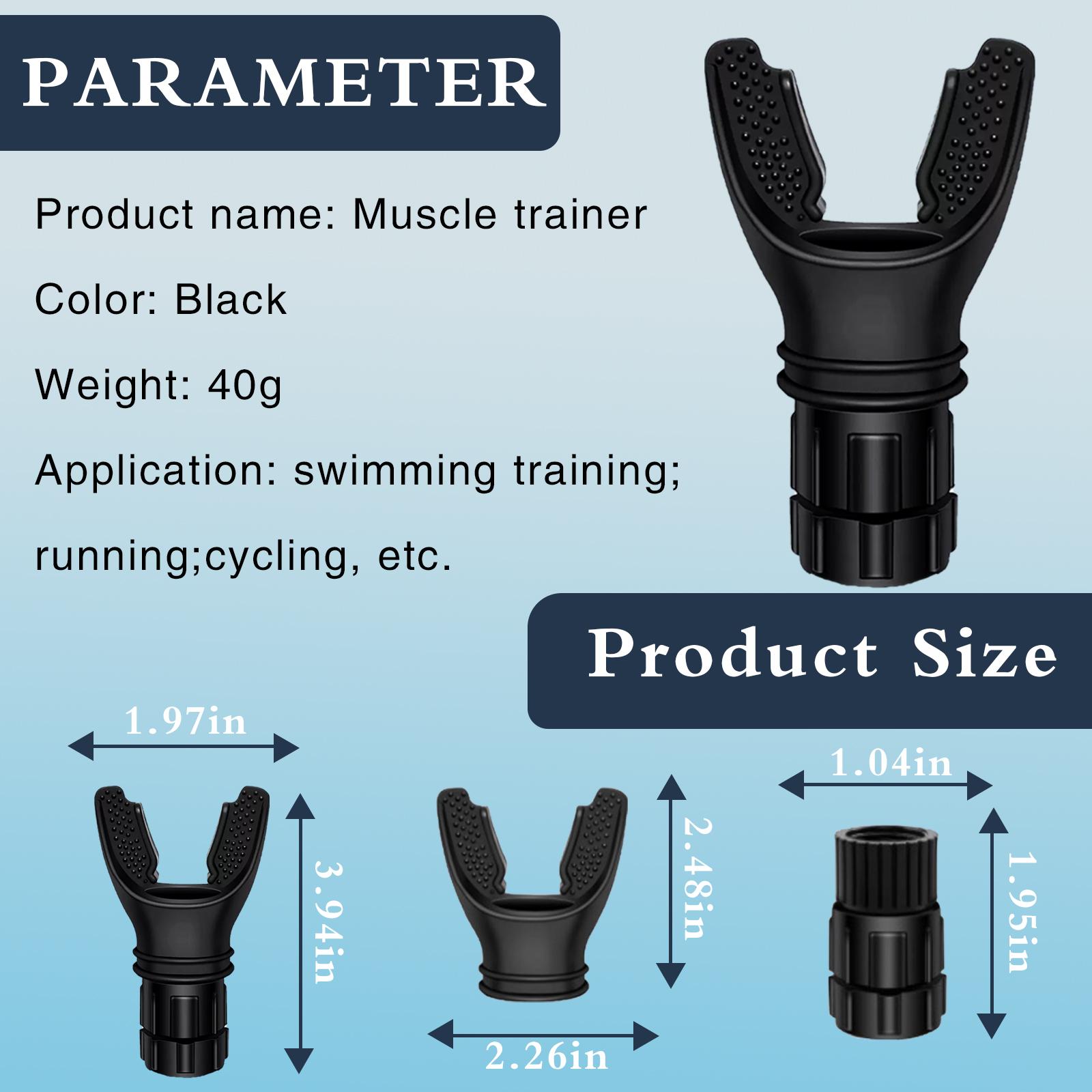 Portable breathing exercise device for lungs, Breathing trainer with Resistance Adjustable, Lung Trainer with excellent quality silicone, Improve Breathing Capacity and Endurance,Easy to Clean and Use,Father's Day Gift