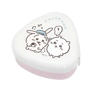 CHIIKAWA Japanese Onigiri Rice Ball Mold & Container 230ml - Cute Cartoon Food Maker for Kids Lunchbox