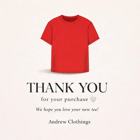 Summer Voucher Tee – Holiday Gift Outfit, Returning Customer Reward Coupon Shirt – Andrew Clothings