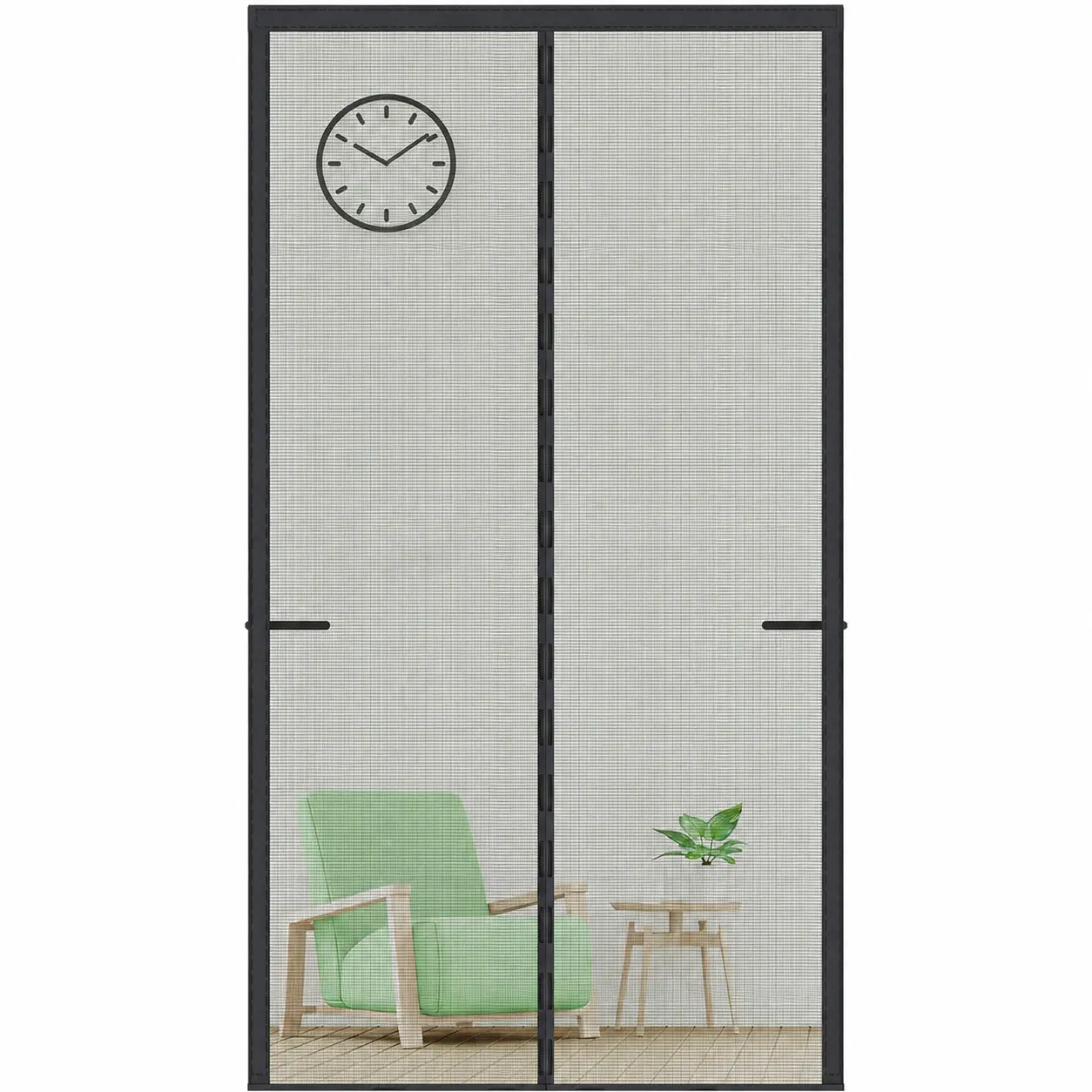 Upgraded Magnetic Screen Door Thicker 250g/m² Reinforced Mesh