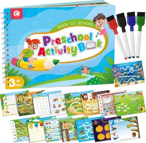 Magic Writing Practice for  with Color , Learn to Write Workbook for   3-12 Toys,  Alphabet Numbers Tracing Book Learning Activities