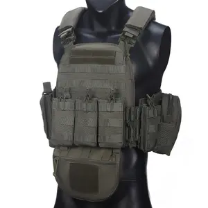 Modular Multi-Functional Tactical Lightweight Vest with Molle Expansion System, Quick Release Clips for Easy Wear, Adjustable Straps for Various Body Types