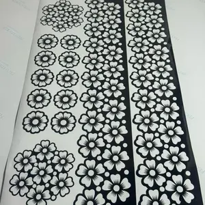 Henna Stencils Complete Set Palm Feet Fingers Design for Temporary Henna Tattoos Unique Patterns Suitable for Various Occasions and Events