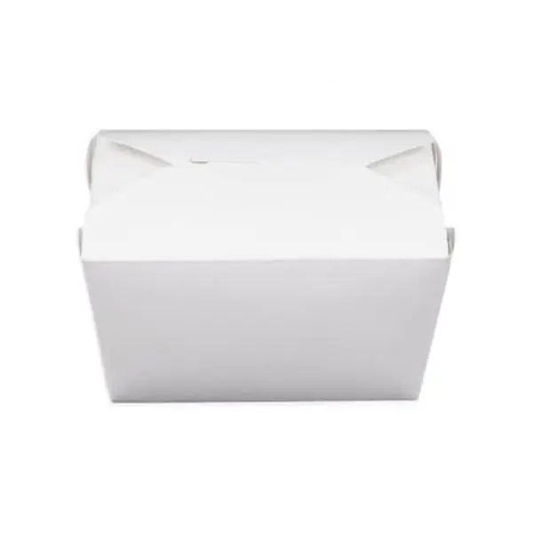 Prime Source 75008007 NJ Polystyrene No.3 Container, White - Case of 200