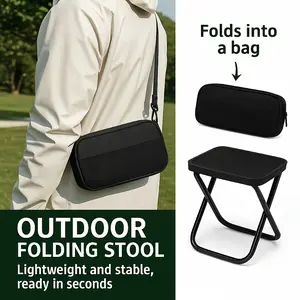 Heavy-Duty Folding Camping Chair for Adults - Portable Compact Outdoor Chair with 200kg/440lbs Capacity, Lightweight Sturdy Frame, Easy Setup & Foldable Design, Weather-Resistant Fabric for Camping, Beach, Fishing, Garden, Travel - Ideal for Holidays