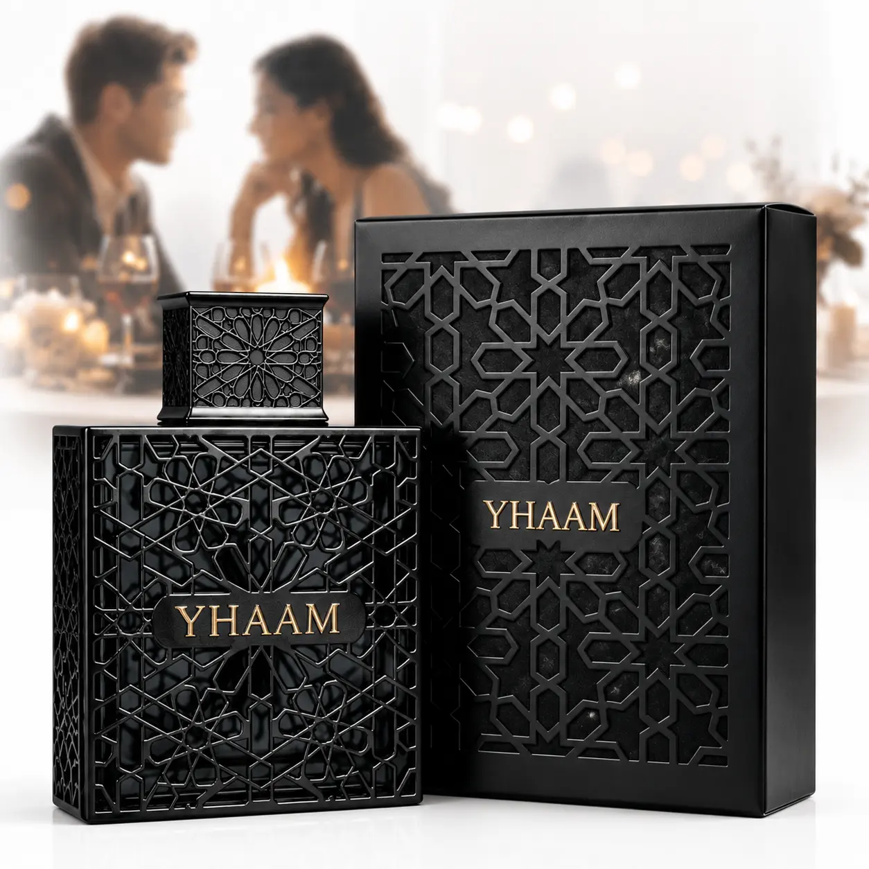 Oud Amber Woods Eau de Parfum for Men, 100 ml (3.4 fl oz), Oud Accord, Warm Amber & Deep Woody Notes | Bold, Warm, Smoky and Refined Arabic Scent | Perfumes for Men, Long-Lasting Men’s Fragrance | Layered EDP Blend, Fine-Mist Atomizer | Cruelty-Free