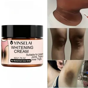 Quick Whitening Cream with Vitamin C and Niacinamide, Brightening, Suitable for Armpits, Joints, Thighs, Body Care, Light Skin Tone, Unisex Formula