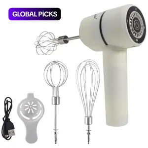 Electric Hand Whisk with USB Charging, Multi-Functional Kitchen Gadget for Baking & Mixing, Cordless Kitchen Mixer, Portable Kitchen Mixer, Usb Rechargeable Mixer, Egg Mixer