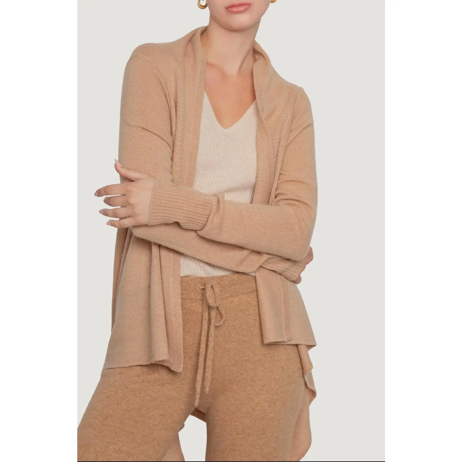 Cashmere Waterfall Cardigan