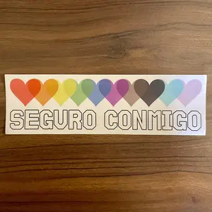 Spanish Safe With Bumper Sticker