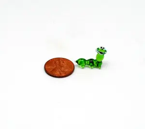Miniature Glass Caterpillar
