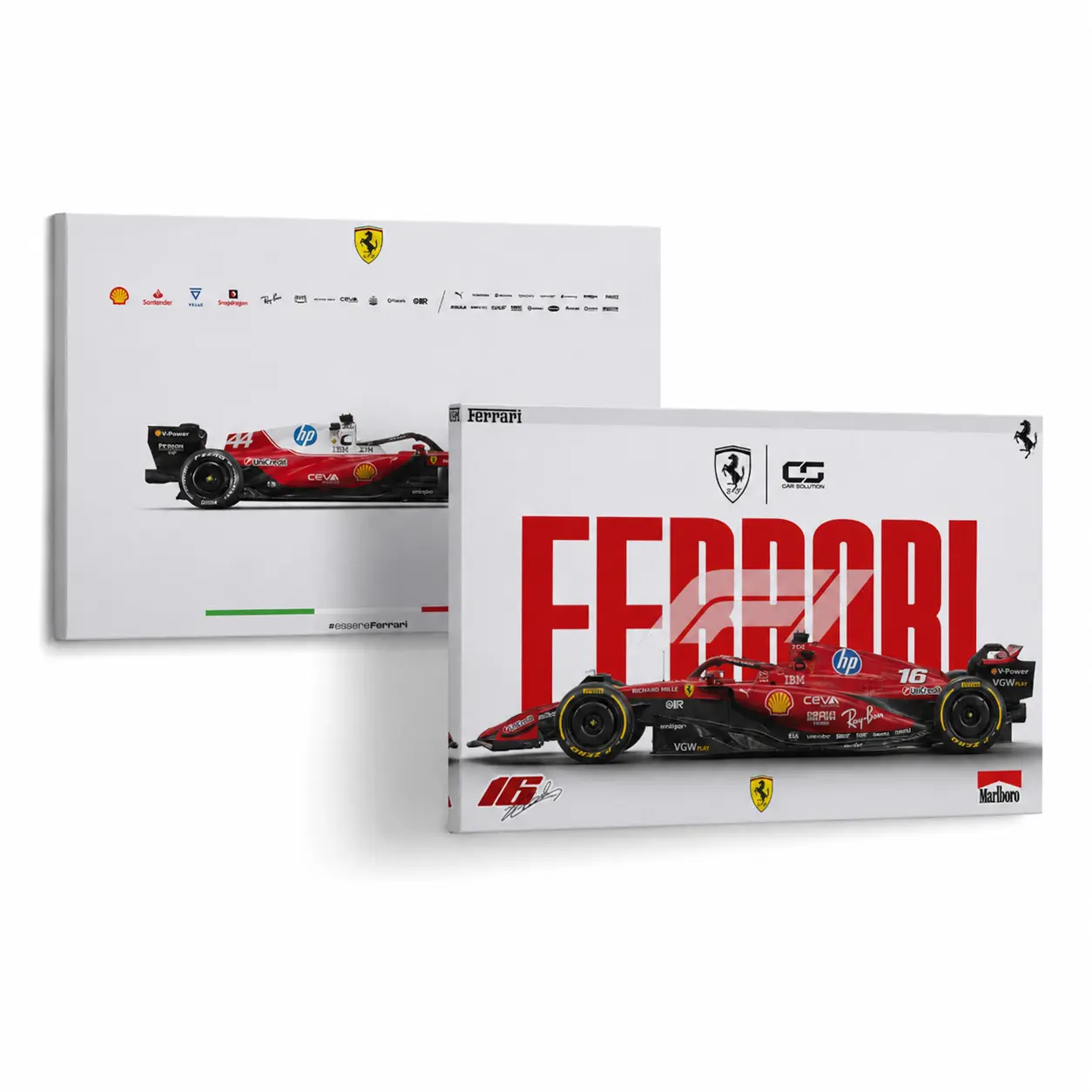 Formula 1 Racing Car Poster