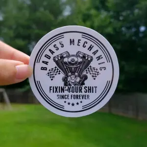 Bad A$$ Mechanic Sticker | Tiktok | Decal