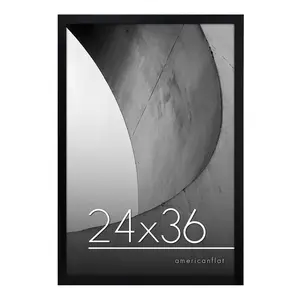 Americanflat 24x36 Poster frame, Black