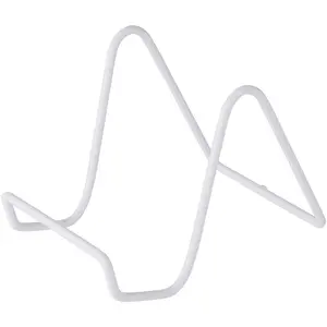 Bard's Vinyl Covered White Wire Easel Stand