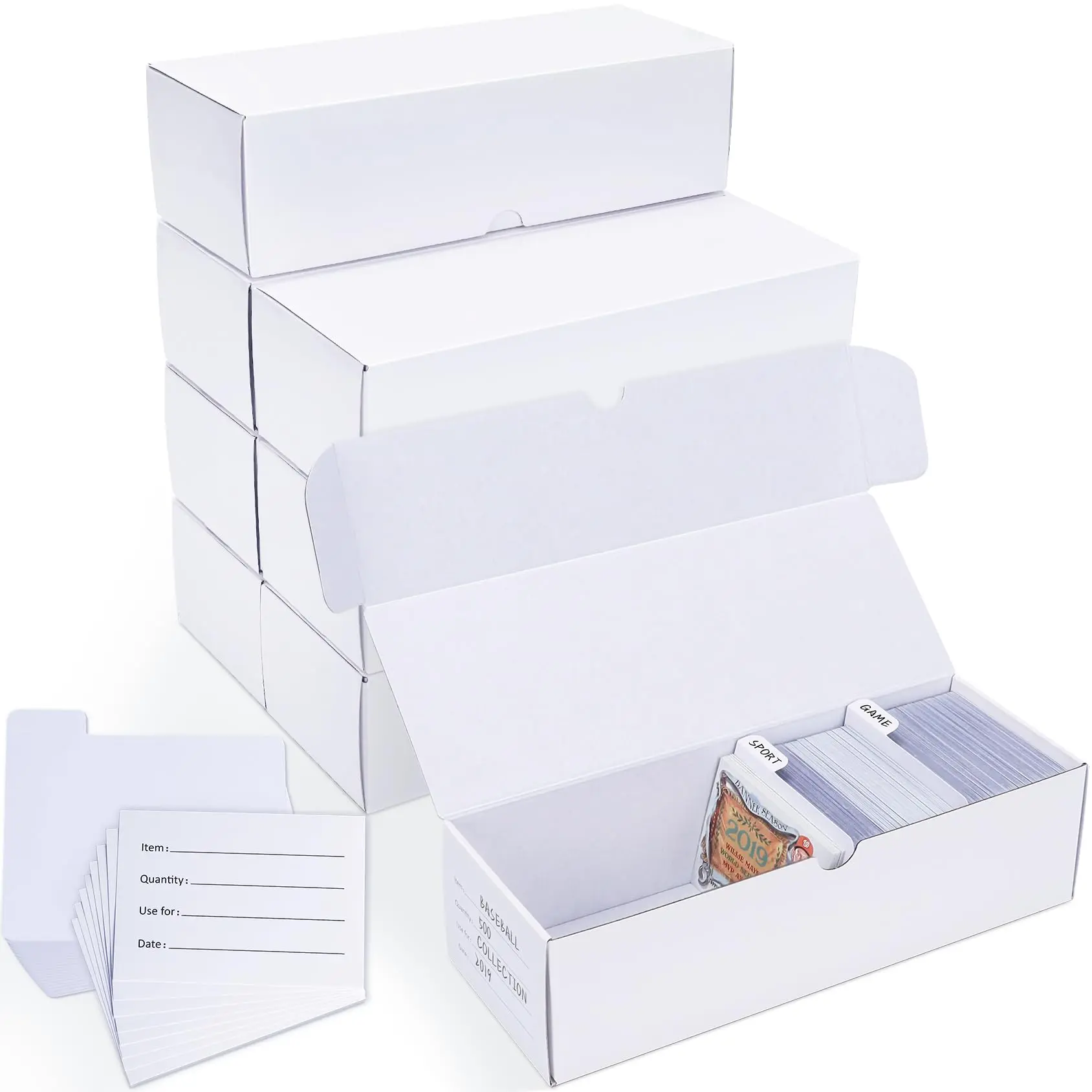 8PCS-10 IN-Standard Card Box-Horizo