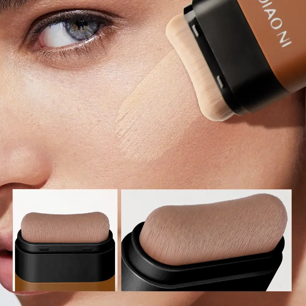 5 Color Flawless Foundation Makeup Stick Moisturizing Light Foundation Makeup Stick Concealer Liquid Foundation Cosmetic Multi Purpose Foundation Makeup Stick Suitable For All Light Beige Tones