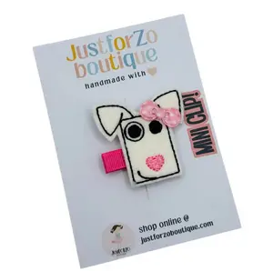 Puppy Dog Mini Hair Clip