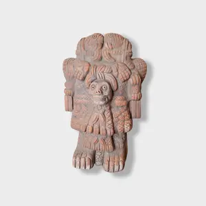 Coatlicue statue, Aztec earth goddess, symbol of the earth as both creator and destroyer, mother of the gods and mortals. Decor Ornaments