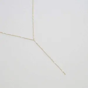 Morse Code Chain Lariat