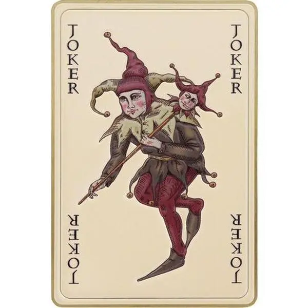 DC The Dark Knight Trilogy - Limited Edition Ingot - Joker Calling Card  [COLLECTIBLES] Collectible