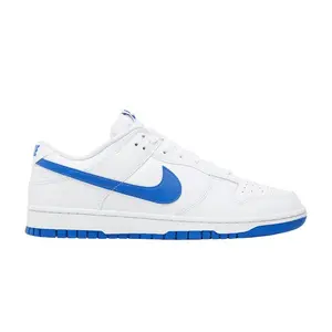Dunk Low 'White Hyper Royal'