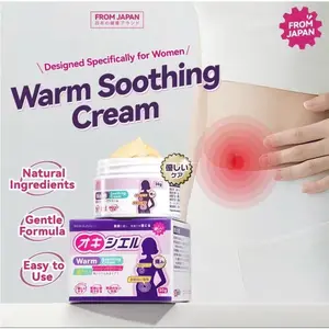 Uterine Warming Gel with Ginseng & Rose Extracts for Women's Monthly Care Natural Ingredients Gentle Formula Easy to Use Body Warmth Comfort