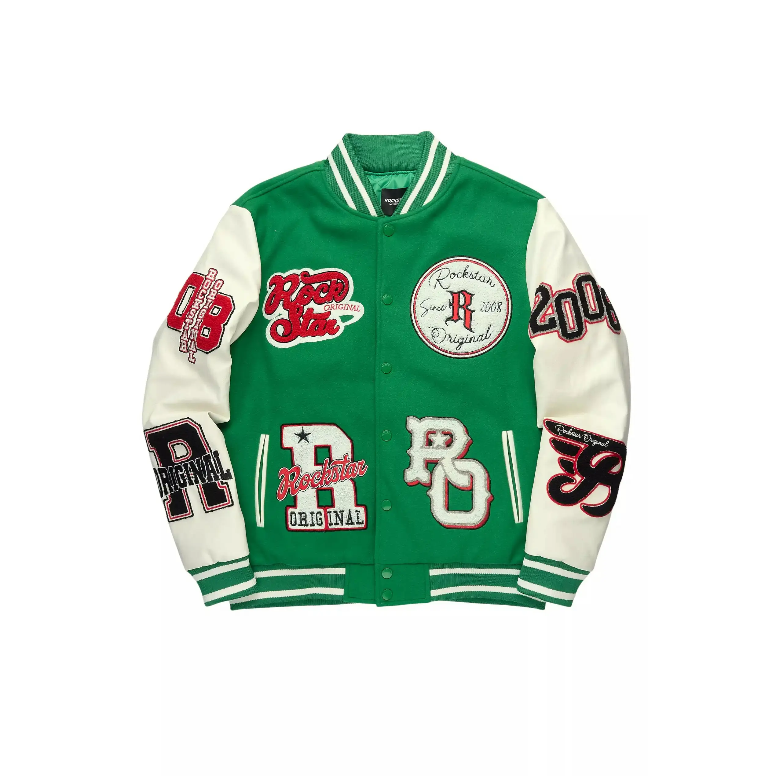 Ghoster Green Varsity Jacket Ghoster Green Varsity Jacket